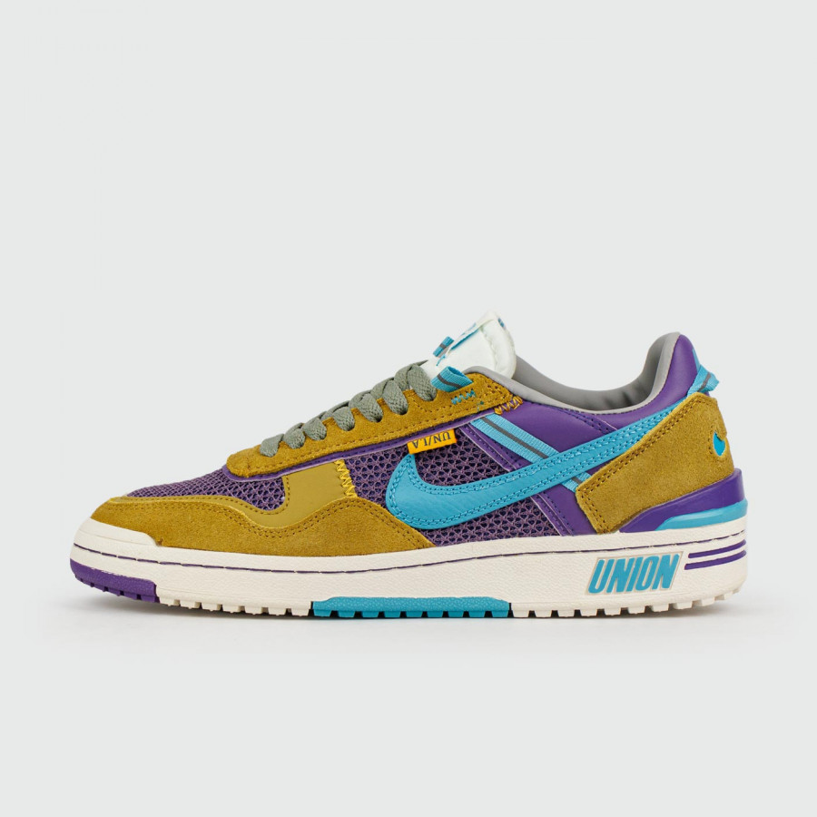 кроссовки Union LA x Nike Field General Yellow Purple