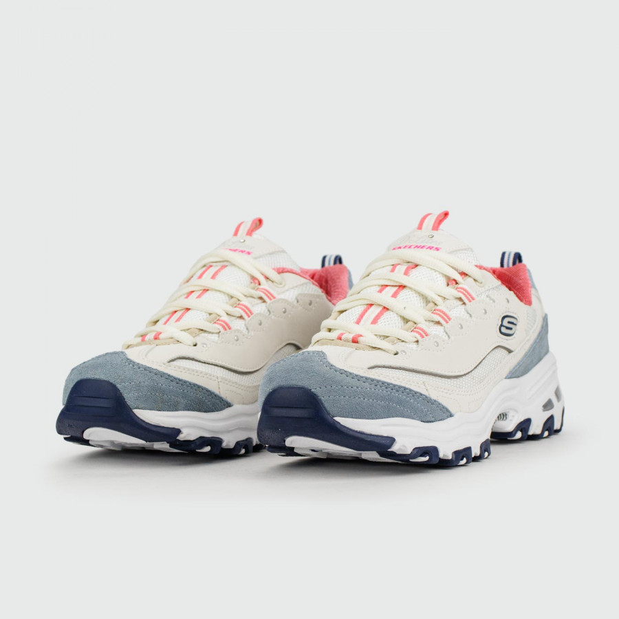 кроссовки Skechers D'Lites White / Blue Wmns