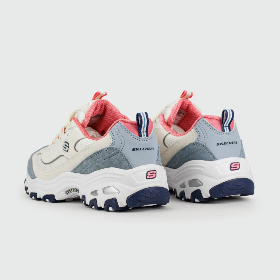 кроссовки Skechers DLites White / Blue Wmns