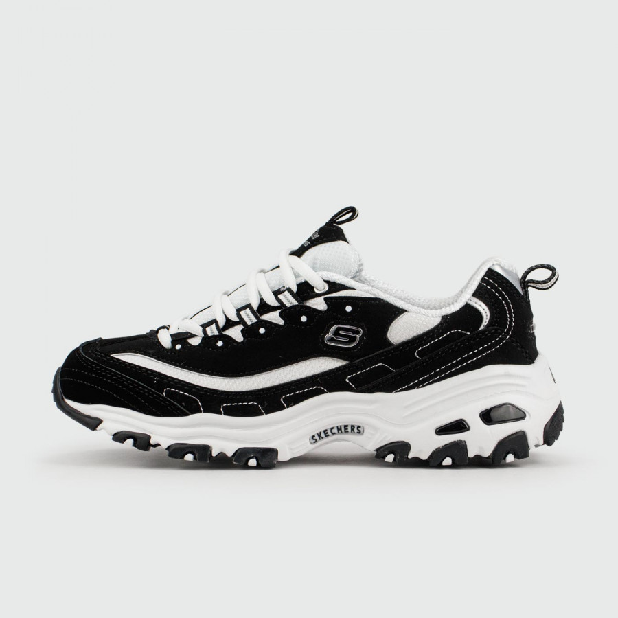 кроссовки Skechers D'Lites Black / White Wmns