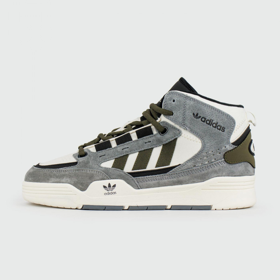 кроссовки Adidas ADI2000 Mid Grey White with Fur