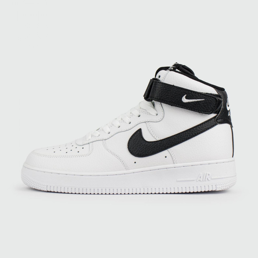 кроссовки Nike Air Force 1 Mid White Black
