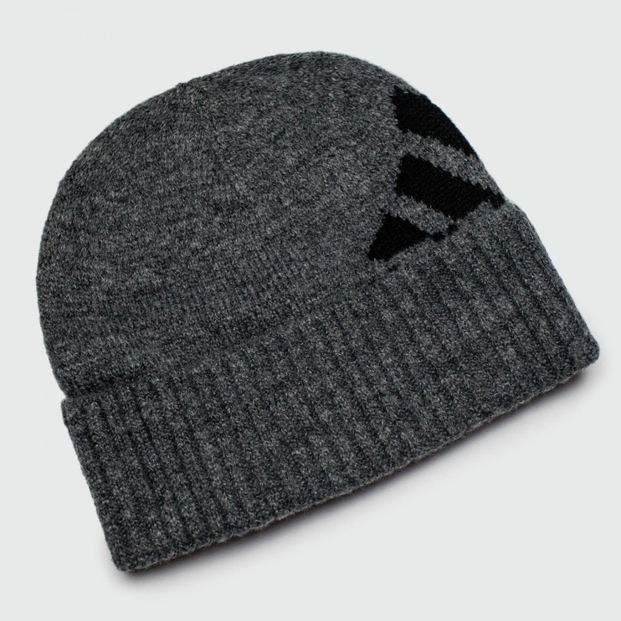 шапка Adidas Grey Black logo