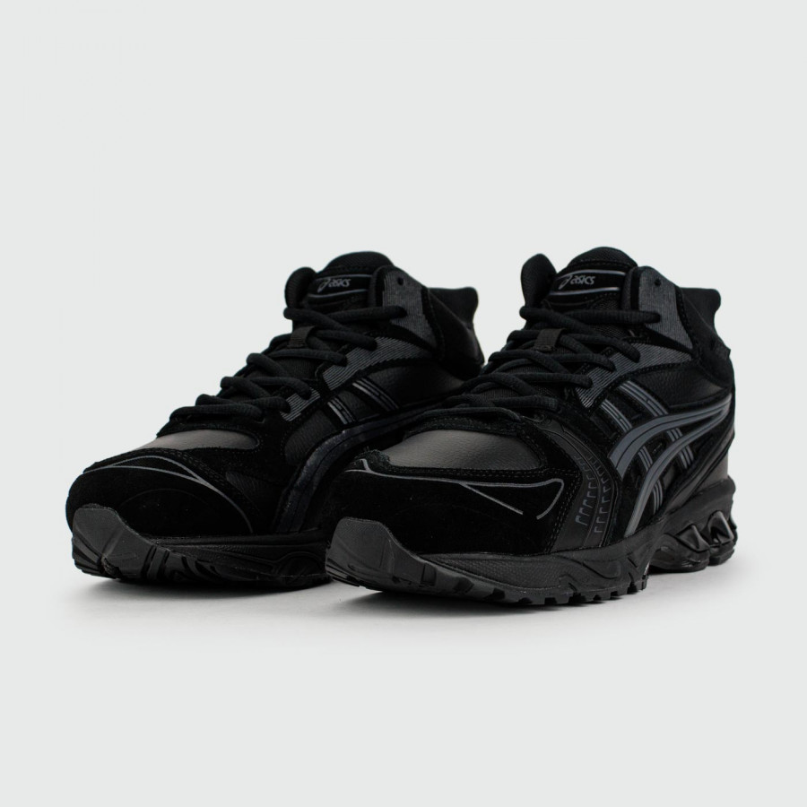 кроссовки Asics Gel-Kayano 14 Mid Black with Fur