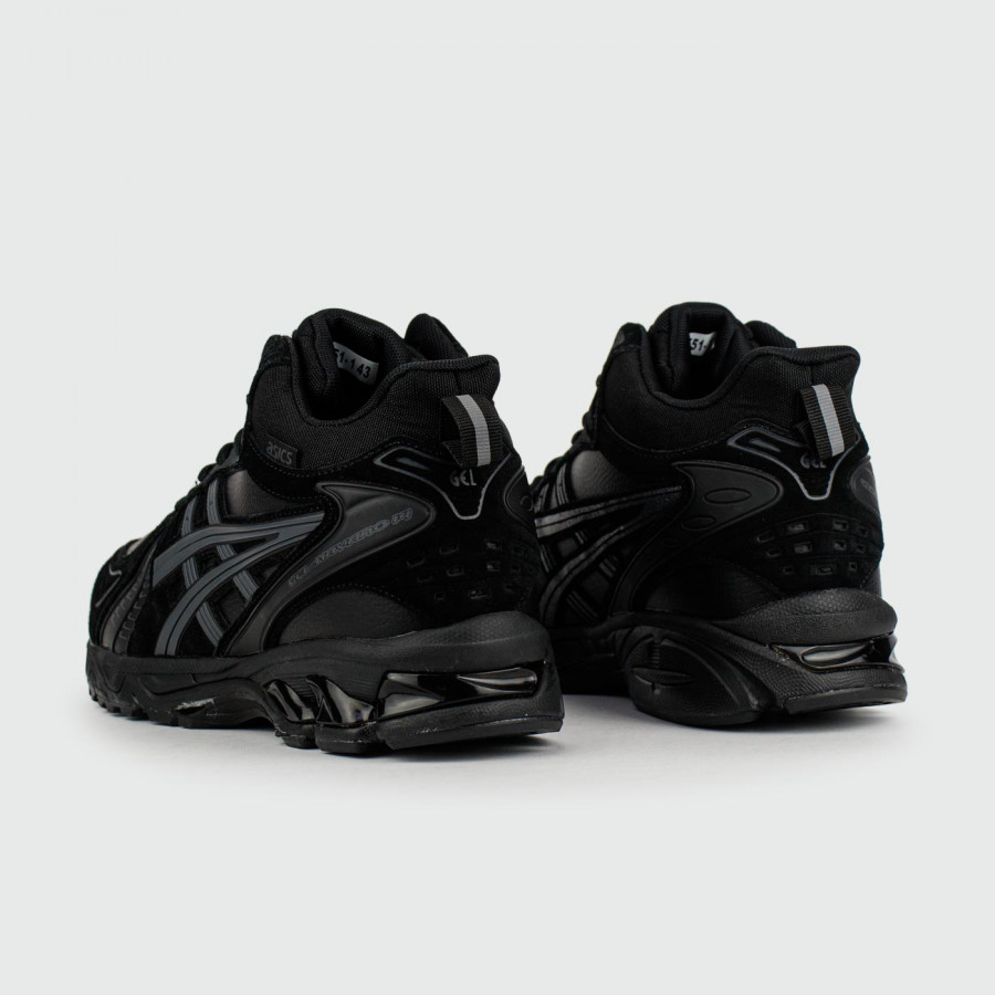 кроссовки Asics Gel-Kayano 14 Mid Black with Fur