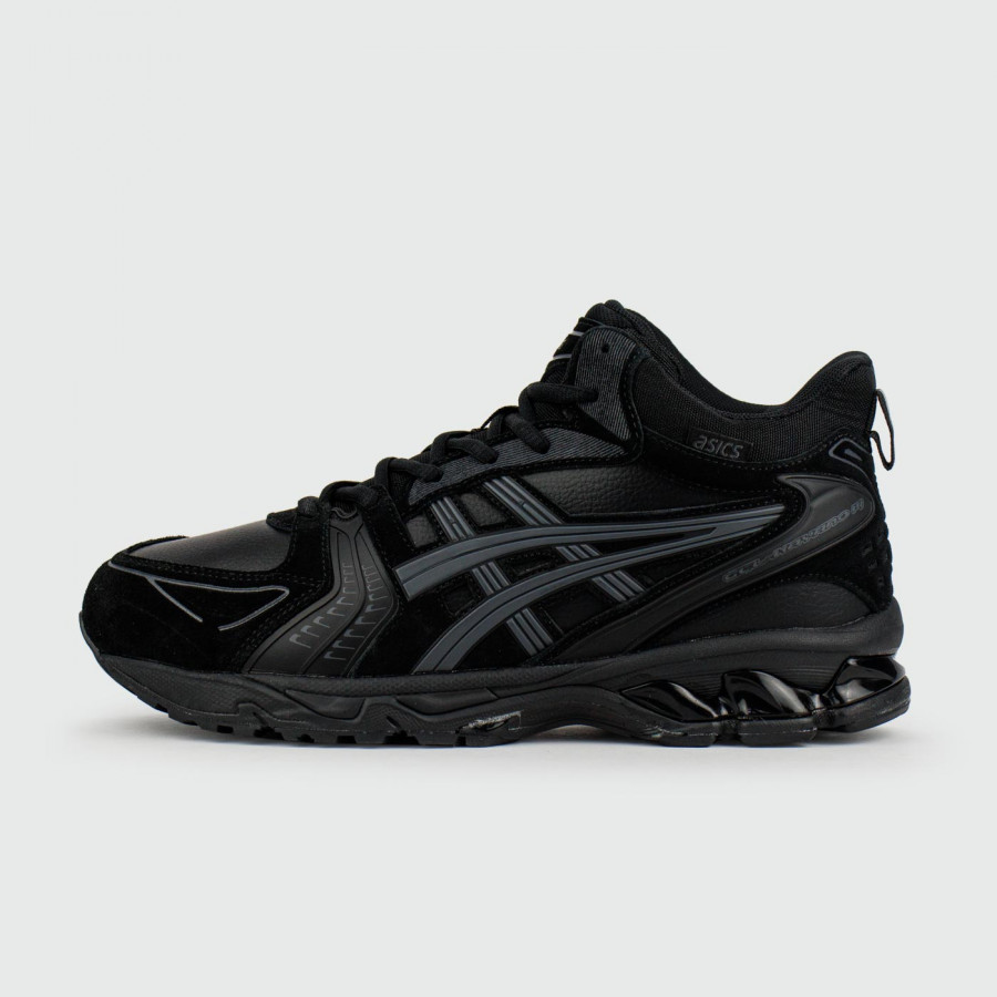 кроссовки Asics Gel-Kayano 14 Mid Black with Fur