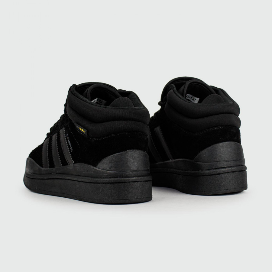 кроссовки Adidas Campus Black with Fur