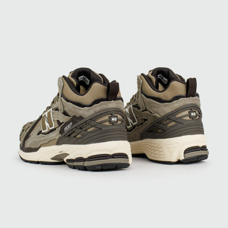 кроссовки New Balance 1906D Mid Olive Suede with Fur