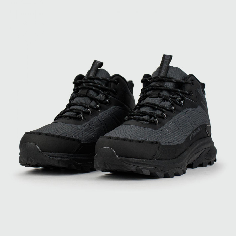 кроссовки Columbia Waterpoof Mid Grey Black with Fur