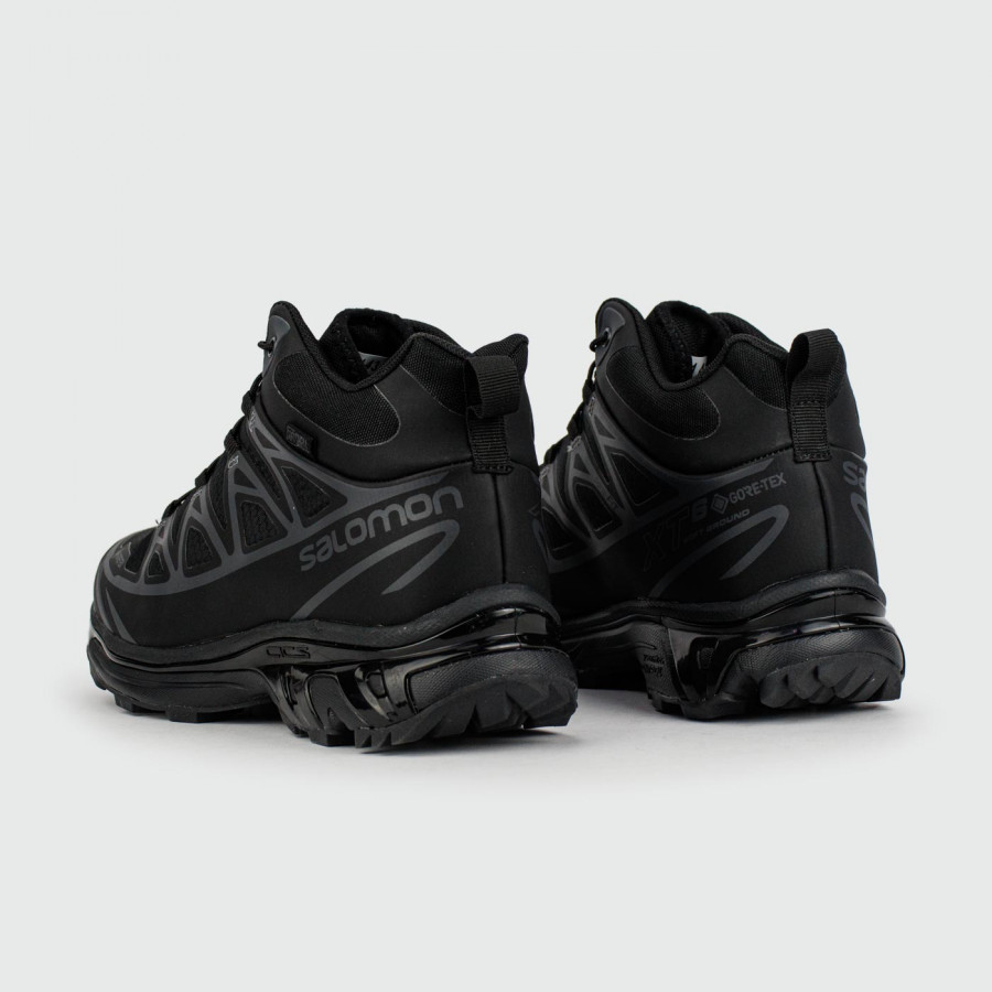 кроссовки Salomon ADVANCED XT-6 ADV Mid Black with Fur