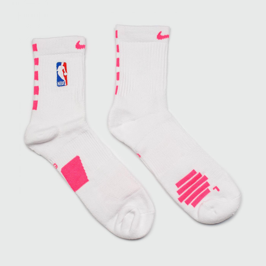 носки Nike NBA White Pink