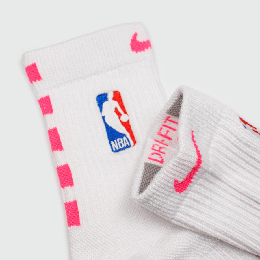 носки Nike NBA White Pink