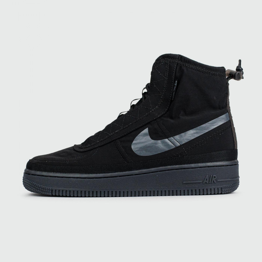 кроссовки Nike Air Force 1 Shell Black Wmns