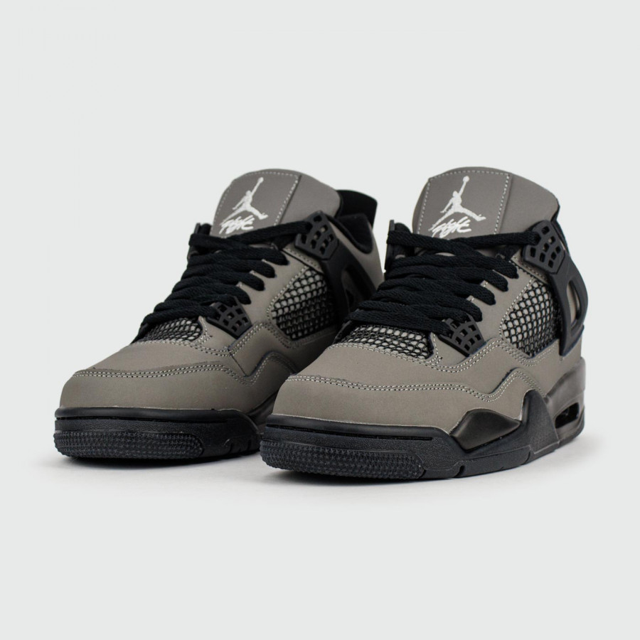 кроссовки Nike Air Jordan 4 Grey / Black Ftwr. New