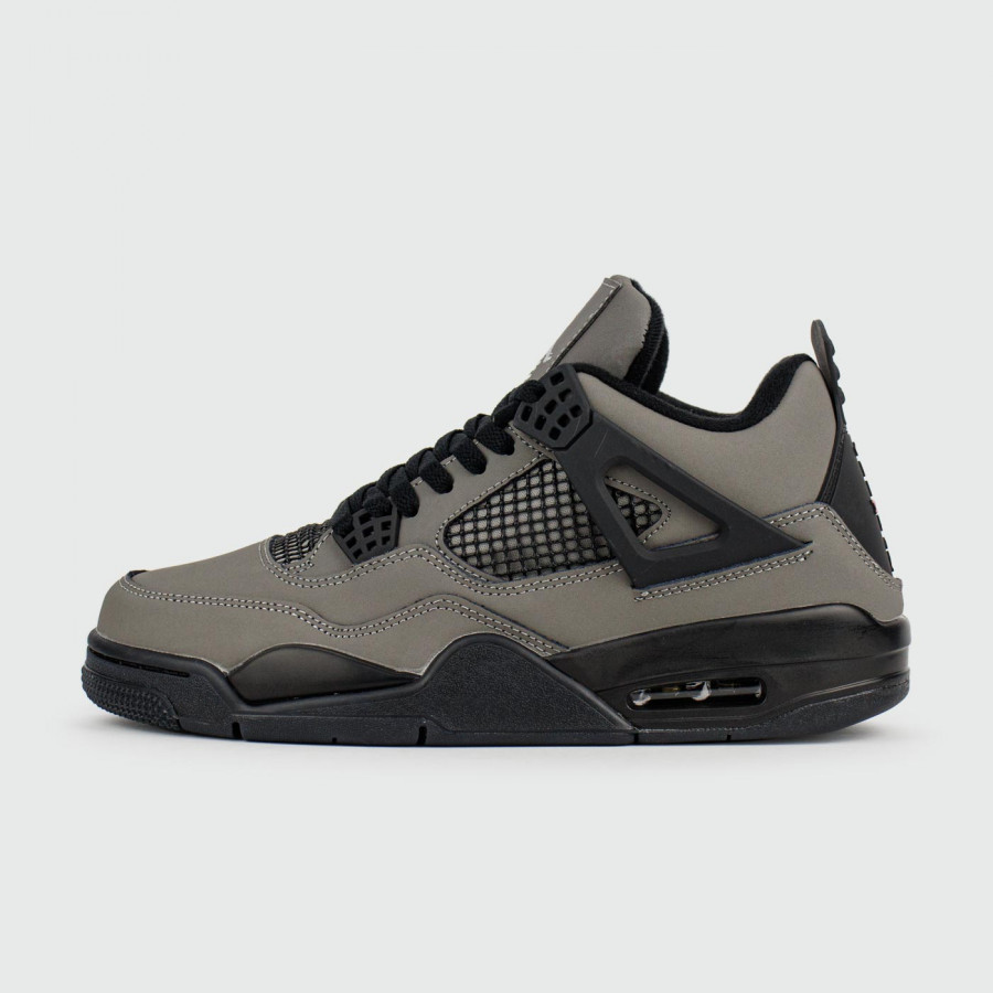 кроссовки Nike Air Jordan 4 Grey / Black Ftwr. New