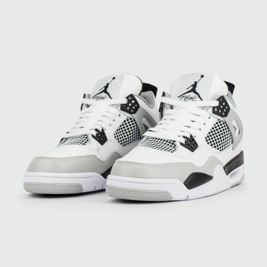 кроссовки Nike Air Jordan 4 Retro White / Black