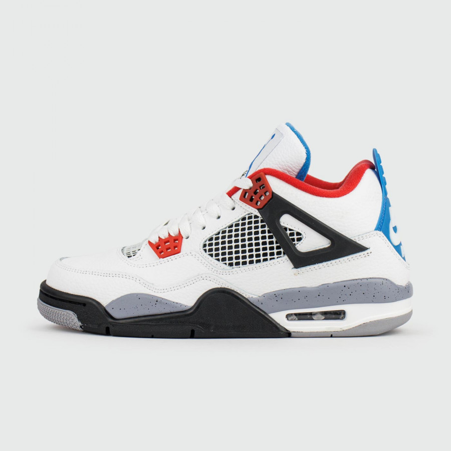 кроссовки Nike Air Jordan 4 White / Multicolor new