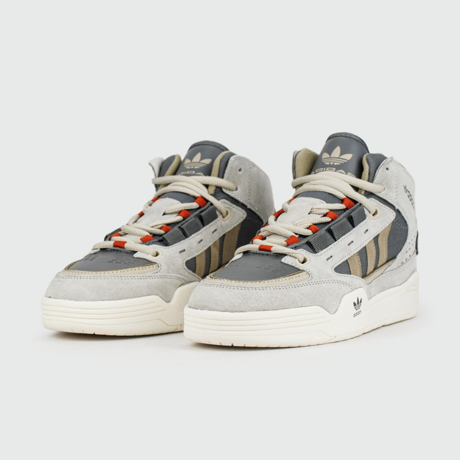 кроссовки Adidas ADI2000 Mid Light Grey with Fur