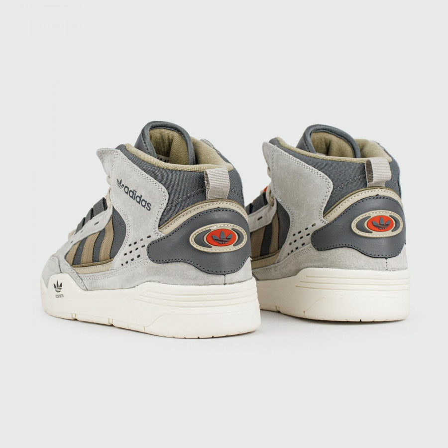 кроссовки Adidas ADI2000 Mid Light Grey with Fur