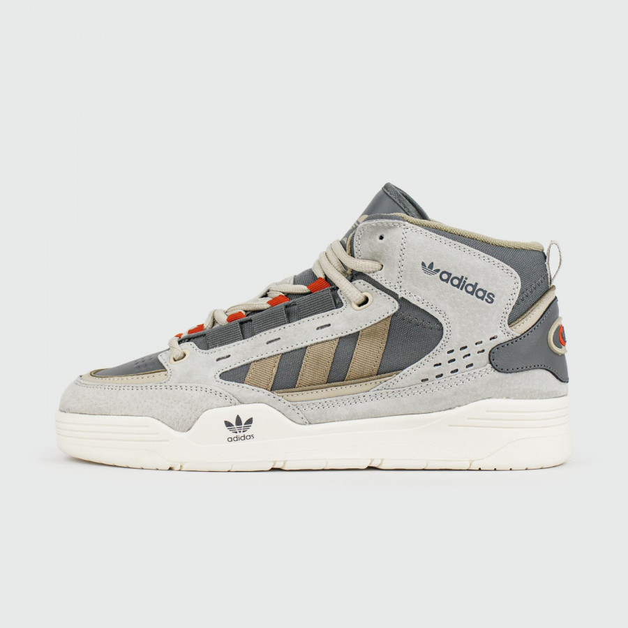 кроссовки Adidas ADI2000 Mid Light Grey with Fur