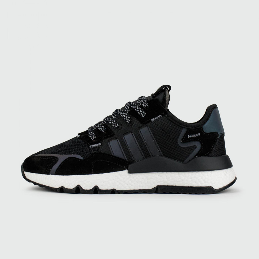 кроссовки Adidas Nite Jogger Black / White