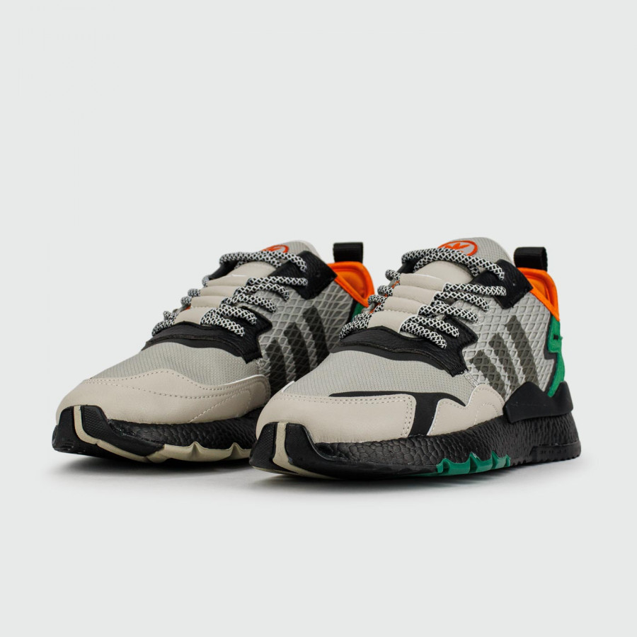 кроссовки Adidas Nite Jogger Cordura Grey / Green