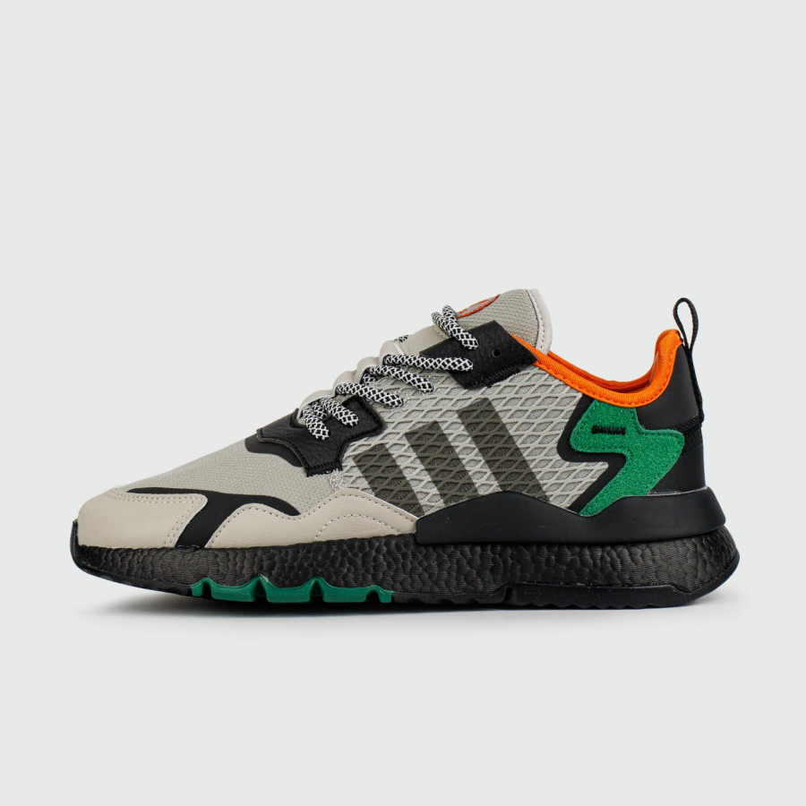 кроссовки Adidas Nite Jogger Cordura Grey / Green