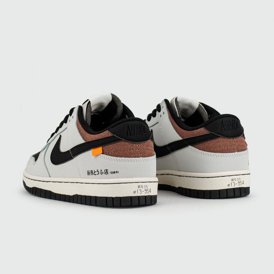 кроссовки Nike SB Dunk Low Grey Black