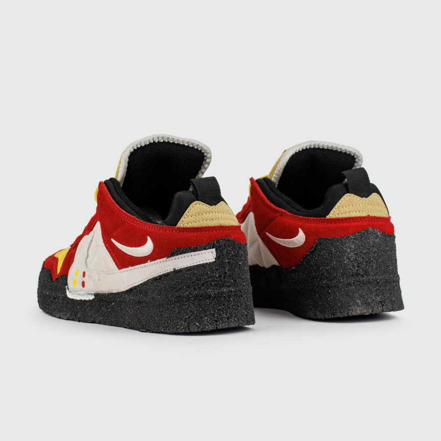 кроссовки Nike x CPFM Dunk Mid Red / Yellow