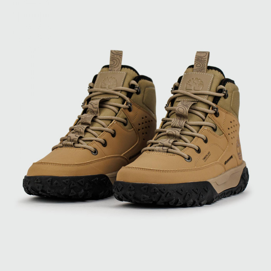 ботинки Timberland Greenstride Motion 6 Mid Beige Black