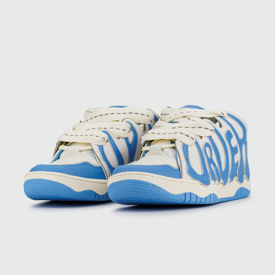 кроссовки Old Order Skater 001 White Blue
