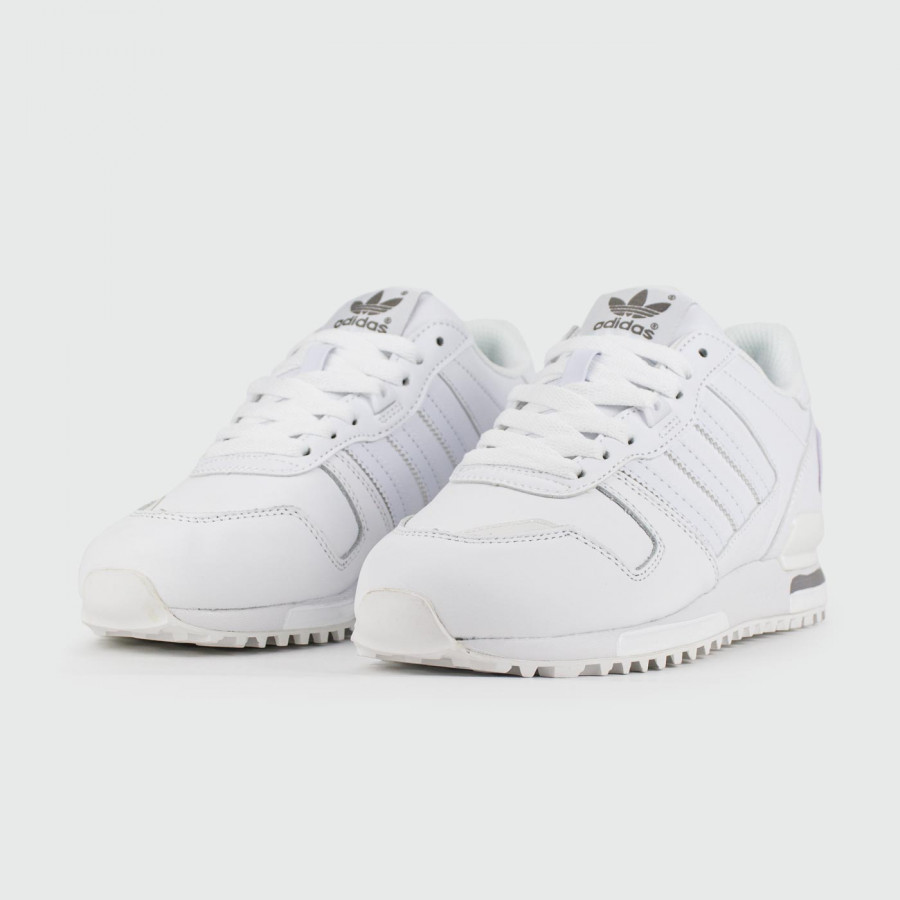 кроссовки Adidas ZX 700 Leather Triple White Wmns
