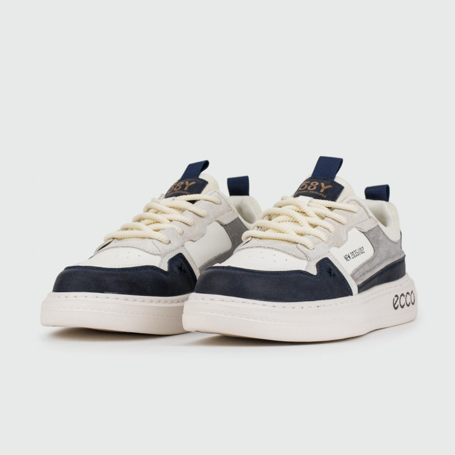 кроссовки Ecco 58Y Blue / White