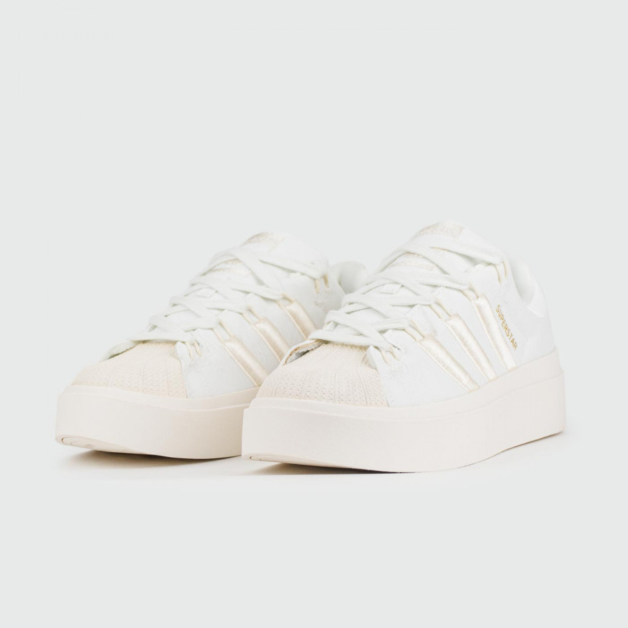 кроссовки Adidas Superstar Bonega White Beige Wmns