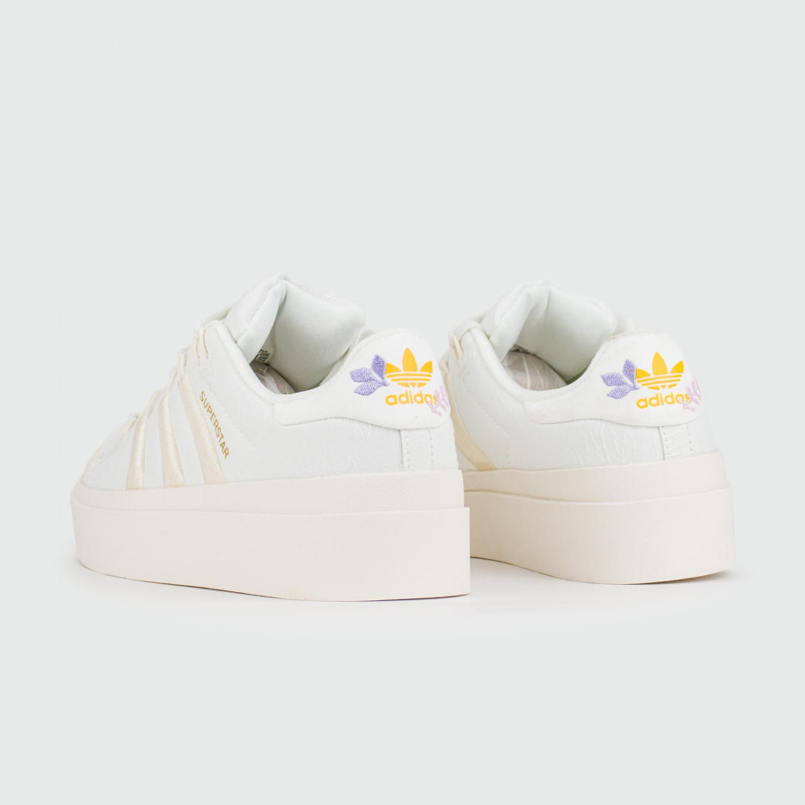 кроссовки Adidas Superstar Bonega White Beige Wmns