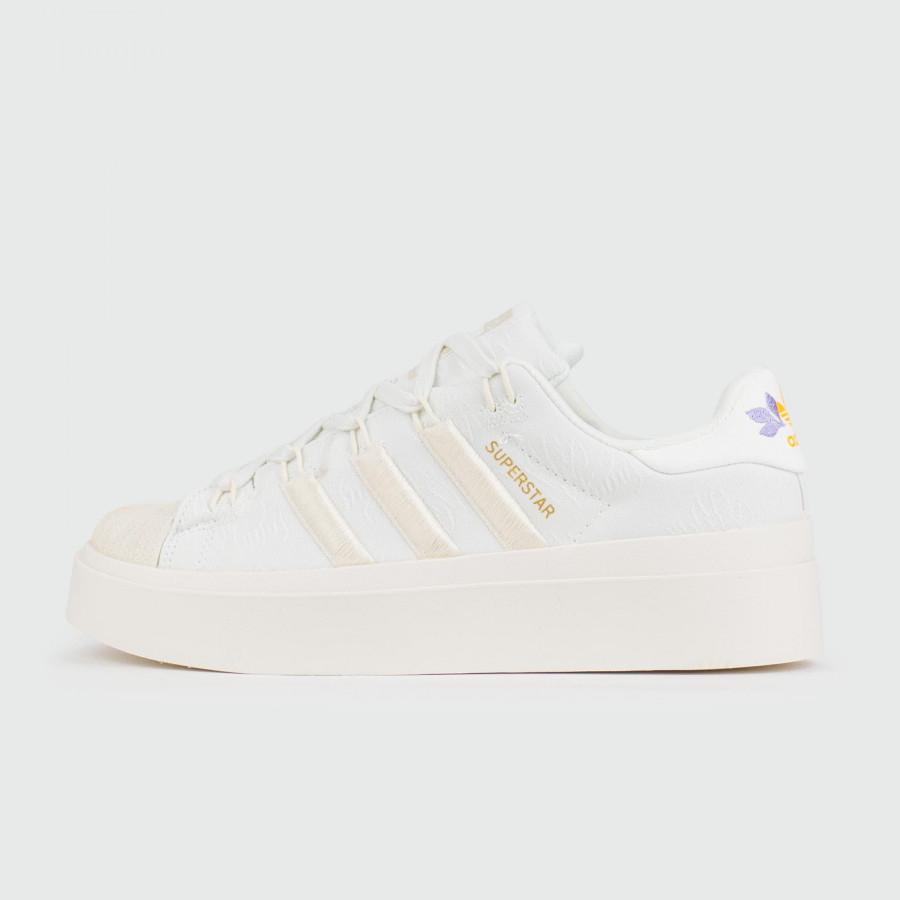 кроссовки Adidas Superstar Bonega White Beige Wmns