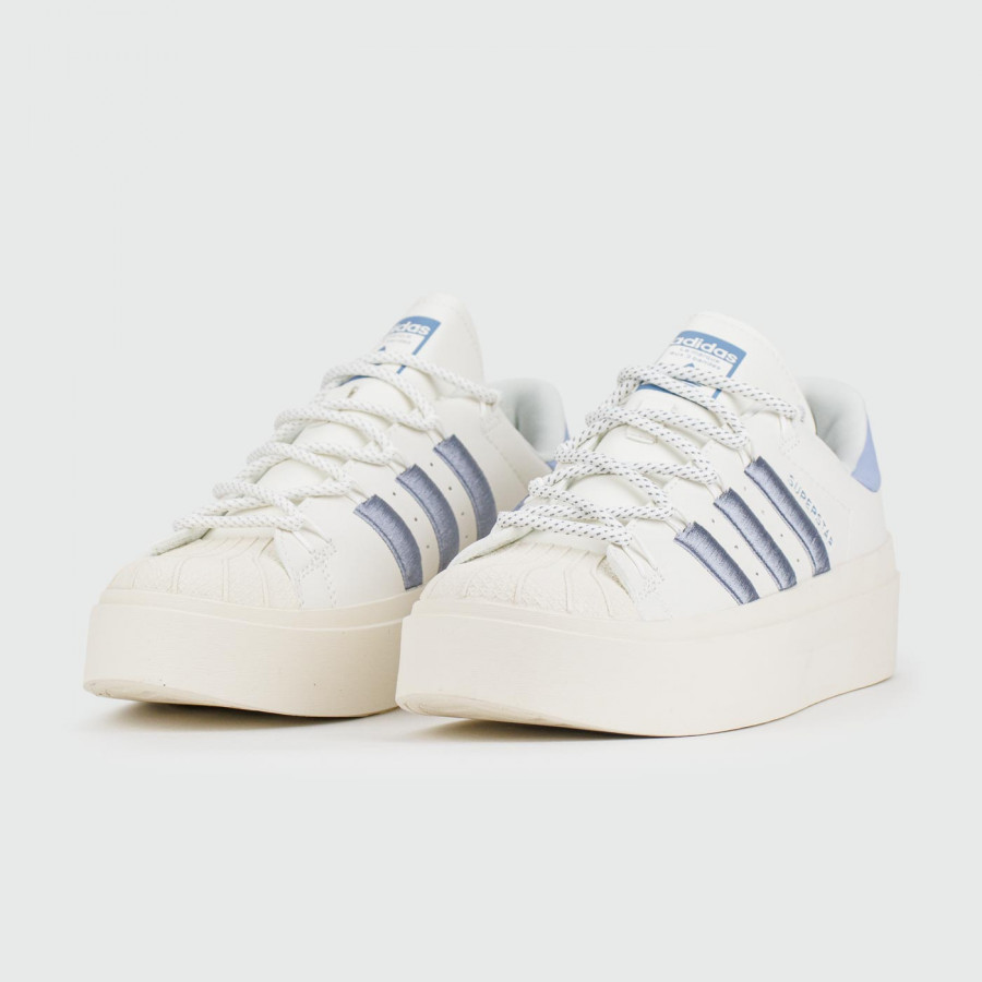 кроссовки Adidas Superstar Bonega White Violet Wmns