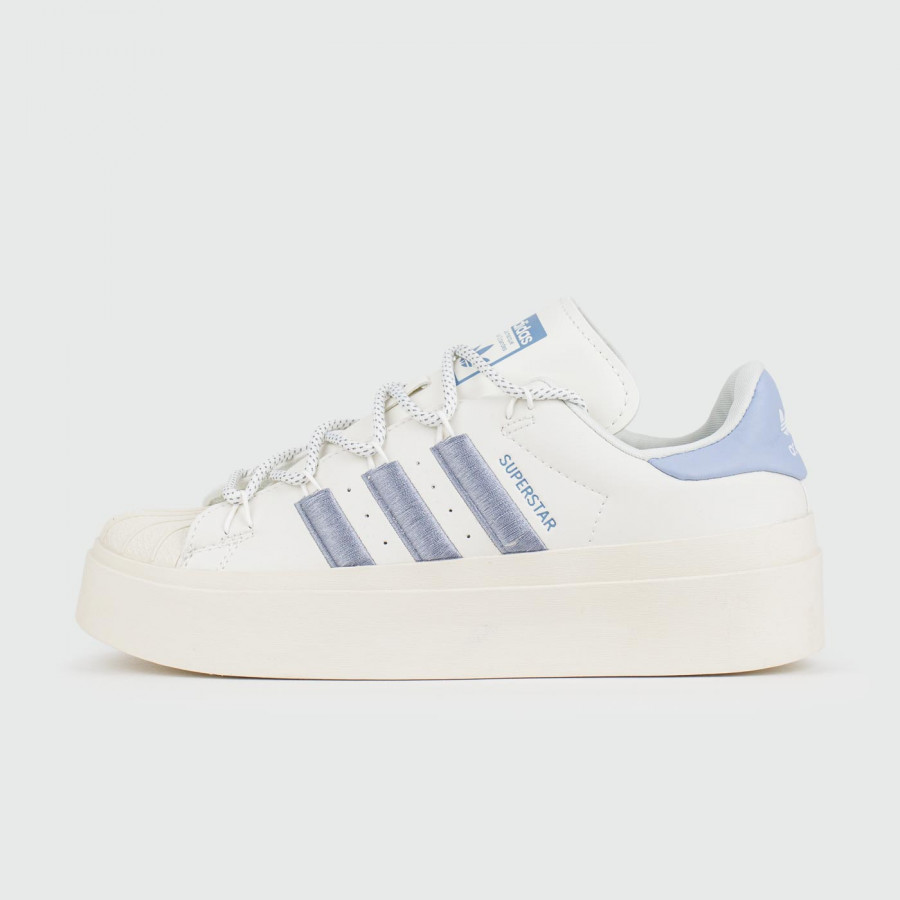 кроссовки Adidas Superstar Bonega White Violet Wmns