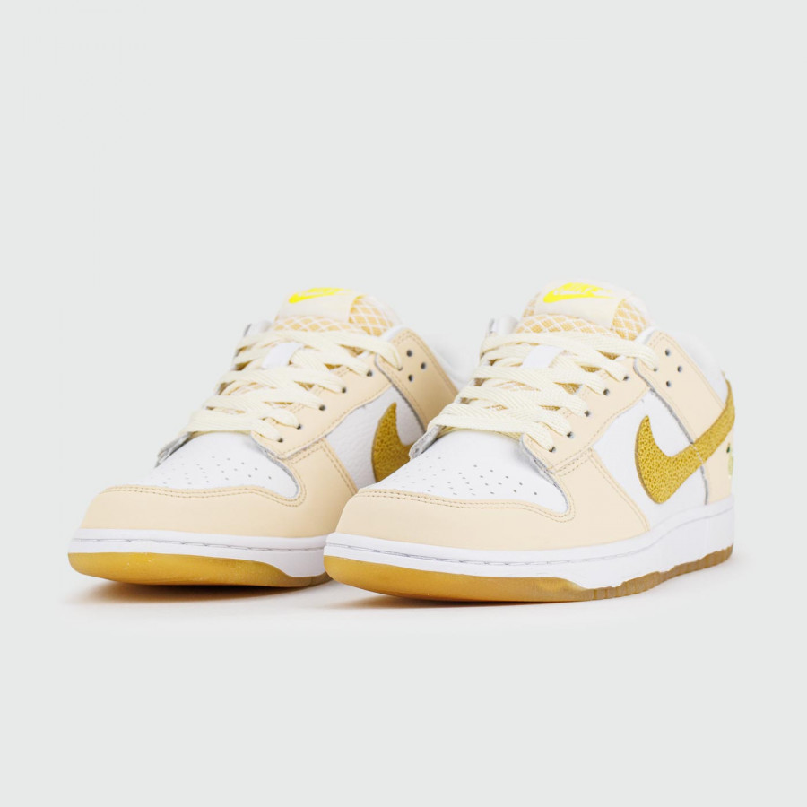 кроссовки Nike Dunk Low Beige Lemon Wmns