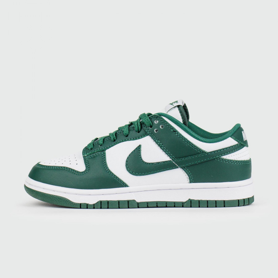 кроссовки Nike Dunk Low Green White Wmns