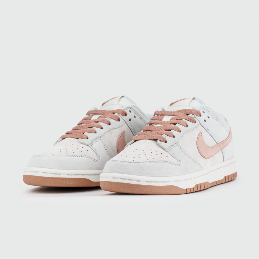 кроссовки Nike Dunk Low Light Grey Pink Wmns