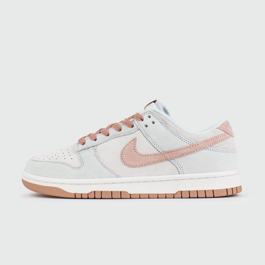 кроссовки Nike Dunk Low Light Grey Pink Wmns