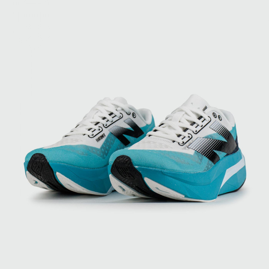 кросовки New Balance Fuelcell Rebel V4 White Blue Wmns