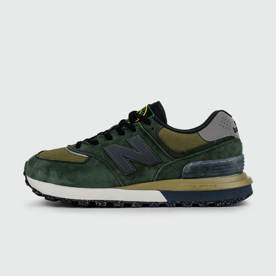 кроссовки New Balance 574 Legacy x Stone Island Green