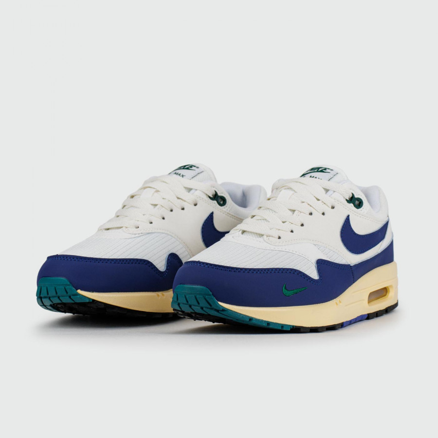 кроссовки Nike Air Max 1 White Blue