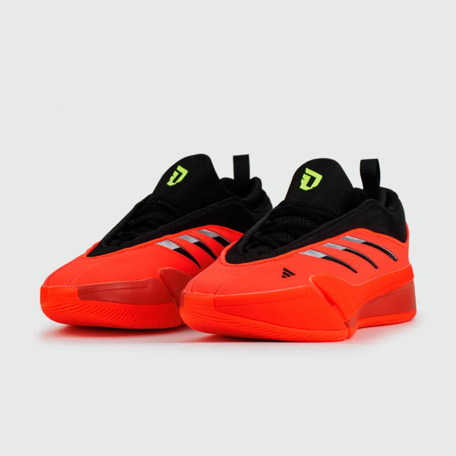 кроссовки Adidas Dame 9 Red Black