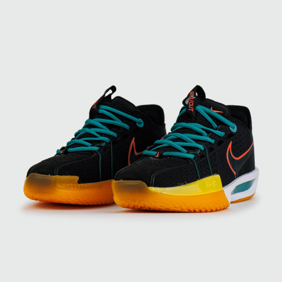 кроссовки Nike Air Zoom G.T. Cut 3 Black White / Gum