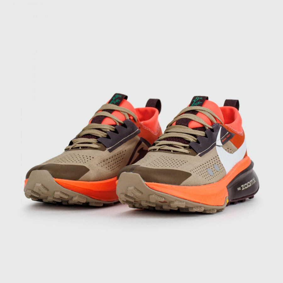 кроссовки Nike Zoomx Zegama Trail 2 Orange Brown