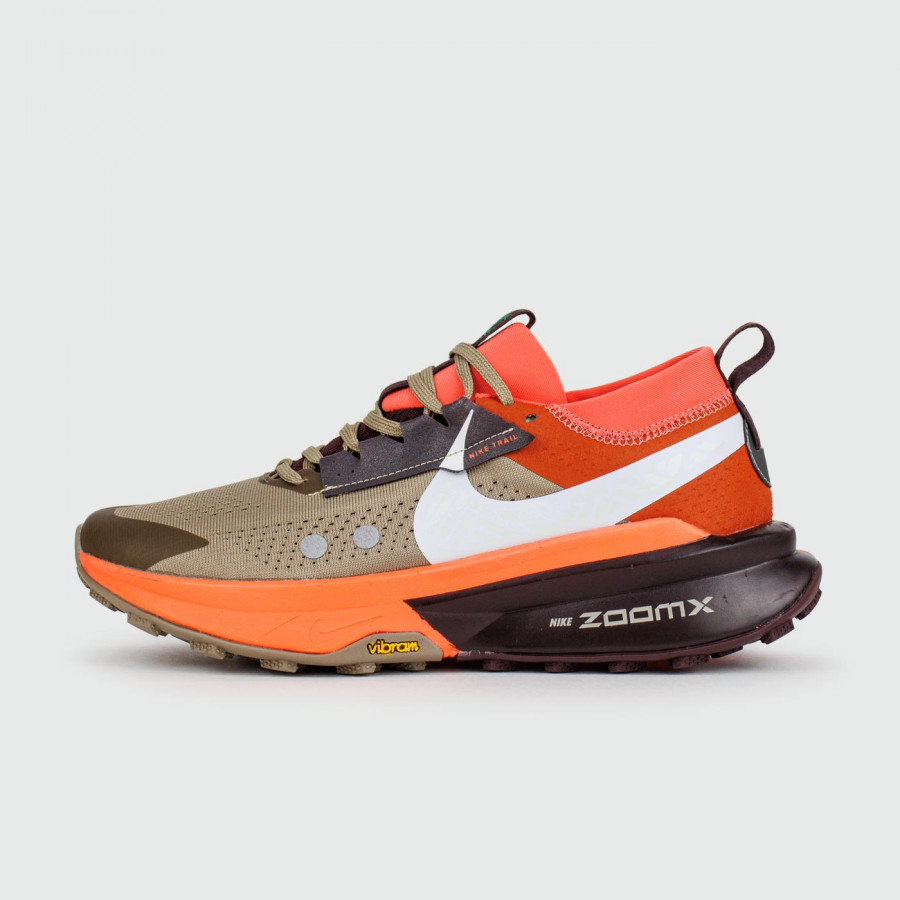 кроссовки Nike Zoomx Zegama Trail 2 Orange Brown