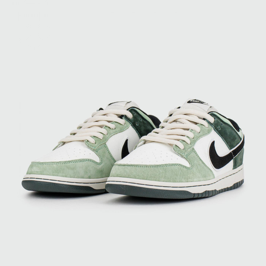 кроссовки Nike Dunk Low Green White